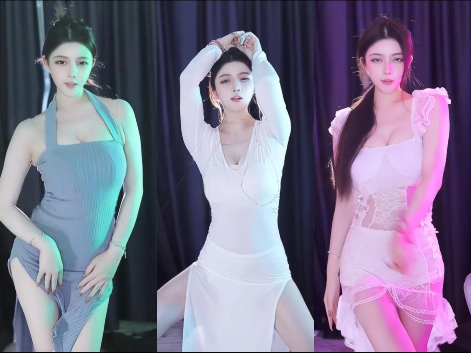 【斗鱼】尹恩恩 高颜值美女主播绝版骚舞5V